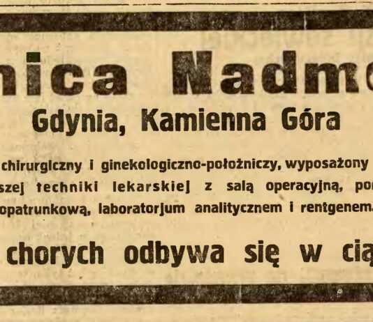 Lecznica Nadmorska pierwszy szpital w Gdyni gdynia historia gdyni portal news informacje
